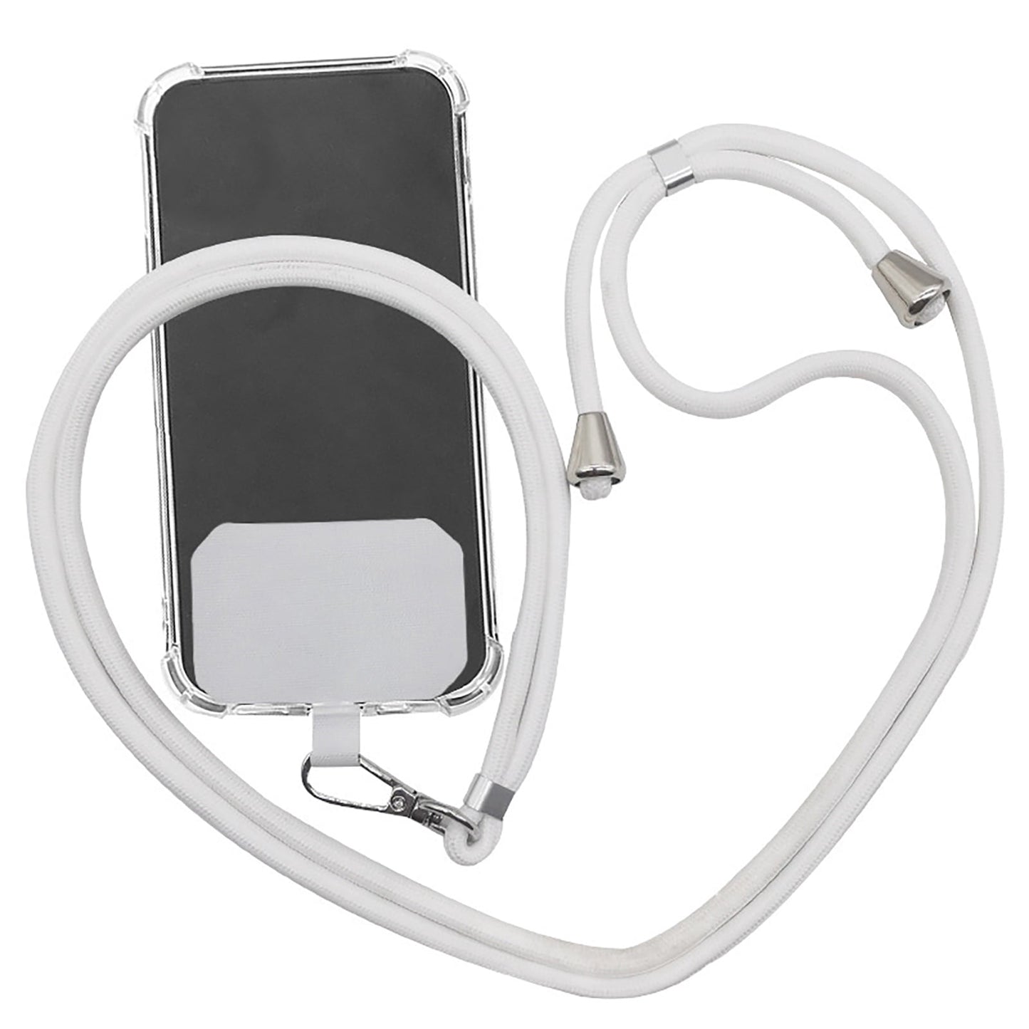 Mightlink Phone Lanyard,Universal Crossbody Cell Phone Lanyards Adjustable Shoulder Neck Straps,Cell Phone Lanyard Compatible for All Smartphones Dark Gray