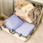 Chmadoxn Ultra Space Saving Self Compression Organizer Bags, Comforter Storage Bag, Compression Bags for Storage, Large Moving Bags, Compression Organizer for Blankets,Comforter,Down Jacket 16×7×12 in Pink