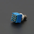 HOOWIFFY Hoowiffy Metal Blue Guitar Footswitch 9 Pin Latching for Reliable Use