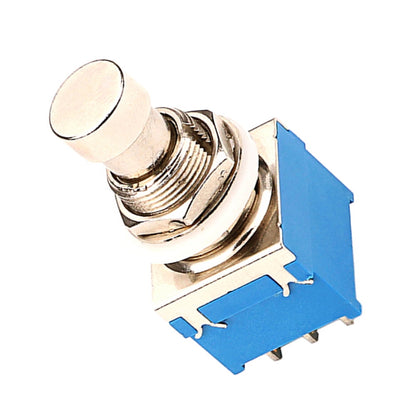 HOOWIFFY Hoowiffy Metal Blue Guitar Footswitch 9 Pin Latching for Reliable Use