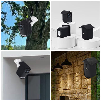 WHAMVOX 2pcs Security Camera Rain Covers Housing Camera Casing Protector Monitor Camera Covers Compatible with Eufy