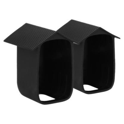 WHAMVOX 2pcs Security Camera Rain Covers Housing Camera Casing Protector Monitor Camera Covers Compatible with Eufy