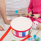 HOOWIFFY Drum Mallets Wooden Rubber 2 Pairs 8.7x1in