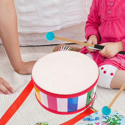 HOOWIFFY Drum Mallets Wooden Rubber 2 Pairs 8.7x1in