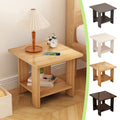 Compact Multi-Functional Side Table, Small Accent End Table for Sofa, Bedside, Living Room & Apartment, Portable Tea Table Nightstand Brown