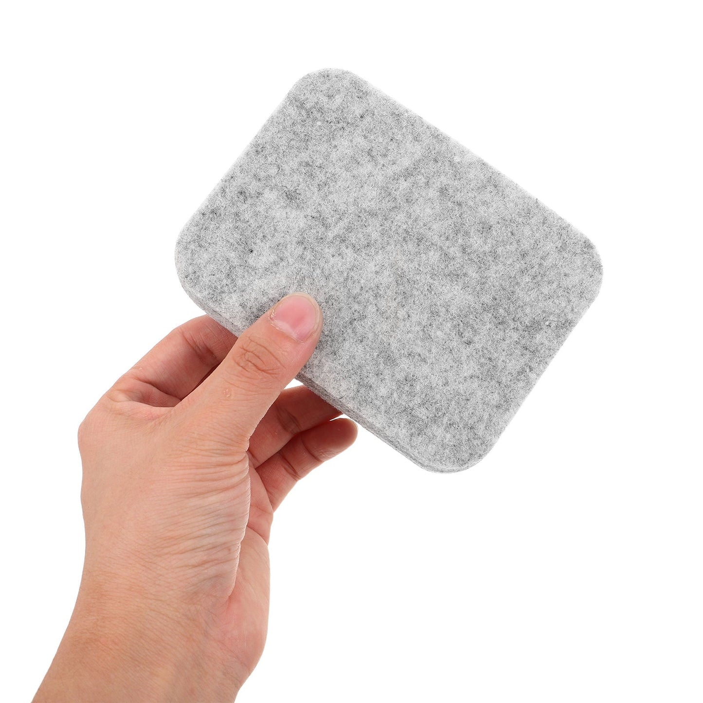 HOOWIFFY High Density Grey Needle Felting Cushion with Wool Material for Home and Studio