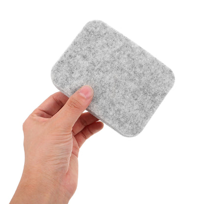 HOOWIFFY High Density Grey Needle Felting Cushion with Wool Material for Home and Studio
