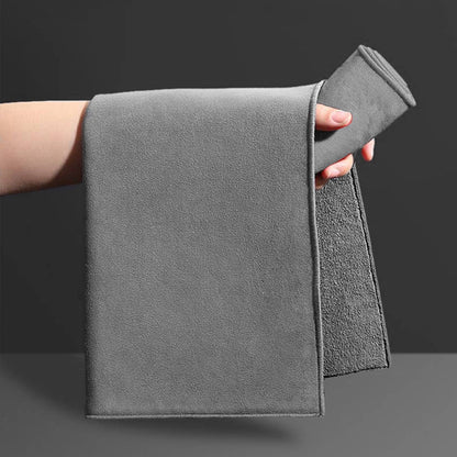 Chmadoxn Screens Cleaning Microfiber Cloth,Streak Free Lint Free Large Rag for TV, Computer, Camera Lenses, Eyeglasses, Phones, Electronics Devices & All Delicate Surface 11.81×11.81 in Gray