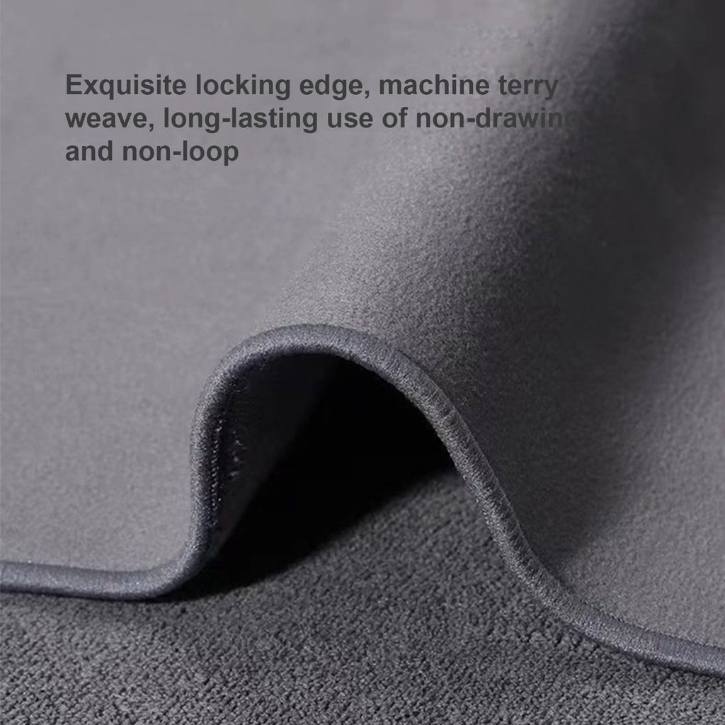 Chmadoxn Screens Cleaning Microfiber Cloth,Streak Free Lint Free Large Rag for TV, Computer, Camera Lenses, Eyeglasses, Phones, Electronics Devices & All Delicate Surface 11.81×11.81 in Gray