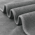 Chmadoxn Screens Cleaning Microfiber Cloth,Streak Free Lint Free Large Rag for TV, Computer, Camera Lenses, Eyeglasses, Phones, Electronics Devices & All Delicate Surface 11.81×11.81 in Gray