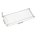 Cooling Rack, Stainless Steel Mini Cooling Rack for Baking, 9.4×3.5×0.8 inch, Metal Cake Rack, Cooling Rack for Small Baking Trays and Toasters, Non-Toxic & Rustproof