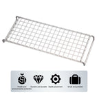 Cooling Rack, Stainless Steel Mini Cooling Rack for Baking, 9.4×3.5×0.8 inch, Metal Cake Rack, Cooling Rack for Small Baking Trays and Toasters, Non-Toxic & Rustproof