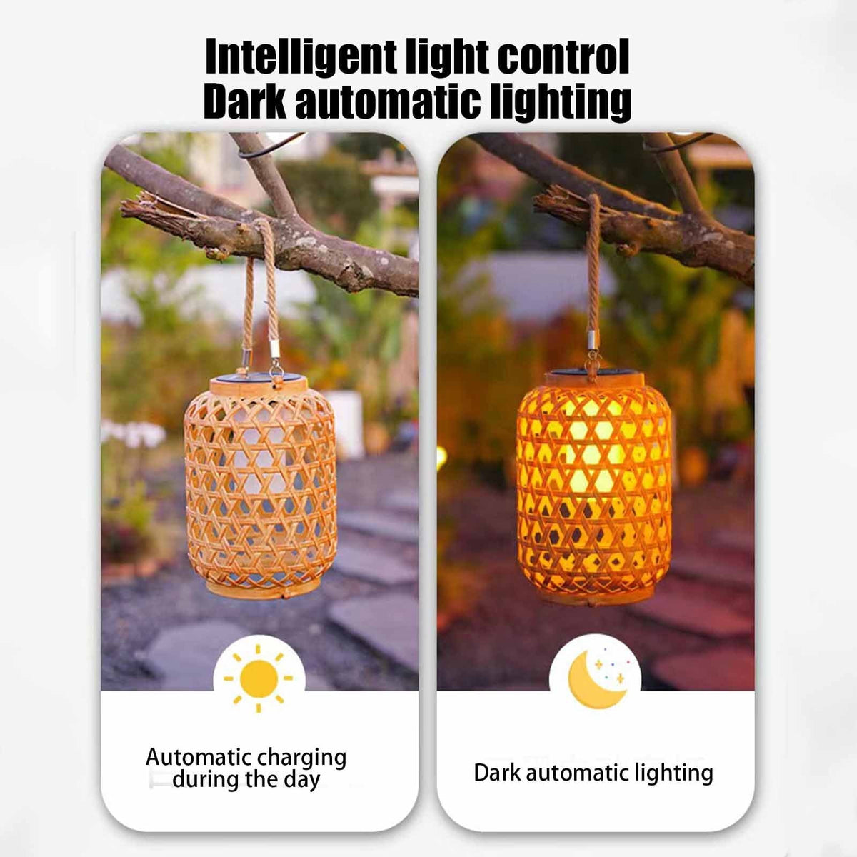 Solar Lanterns Outdoor Hanging Lantern Lights, Hollowed-Out Metal Decor Lantern, LED Decorative Garden Light - Delicate Garden Decoration For Patio(1pack)