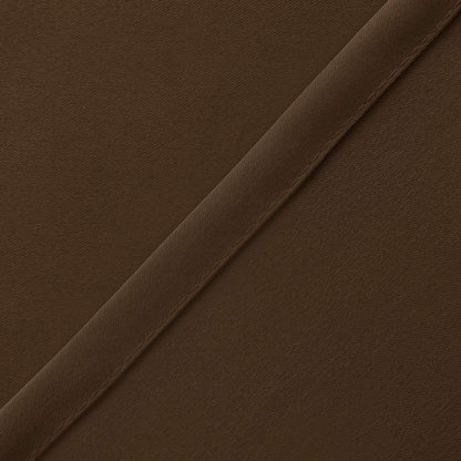 Valance Curtains Blackout Solid Rod Pocket Valances for Living Room and Bedroom, 45*145cm  Brown, 1 Panel