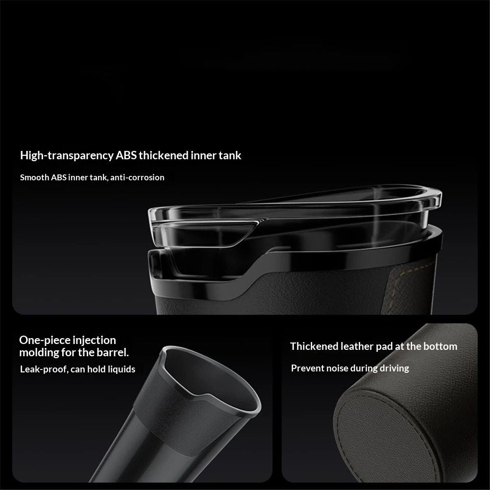 Leakproof Car Trash Can,Mini Car Trash Bin for SUV and Truck,Small Removable Liner Cars Garbage Can,Waterproof Automotive TrashCan for Vehicle,Home,Office,Multipurpose,Easy to Clean