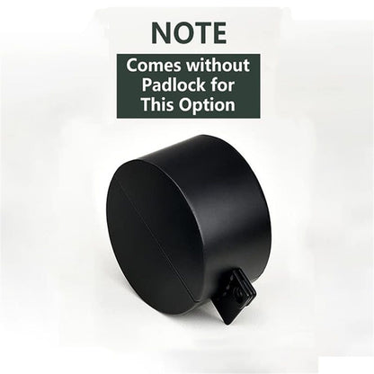 Door Knob Lockout Device, Cover to Disable The Doorknob/Faucet/Valve, Prevents Turning of Door Knob and Access to Keyhole, Prevents Operating The Knob (Without Padlock)