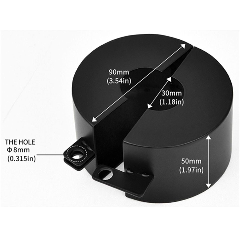Door Knob Lockout Device, Cover to Disable The Doorknob/Faucet/Valve, Prevents Turning of Door Knob and Access to Keyhole, Prevents Operating The Knob (Without Padlock)