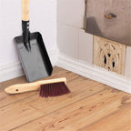 Hearth Tidy Set, Fireplace Shovel and Brush, Fireplace Tool Set, Metal Brush Pan Set, Fireplace Tools, Firepit Tools