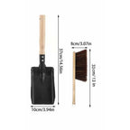 Hearth Tidy Set, Fireplace Shovel and Brush, Fireplace Tool Set, Metal Brush Pan Set, Fireplace Tools, Firepit Tools