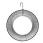 Peanut Wreath Bird Feeder 16 Inch, Rust & Waterproof, Solid Steel Durables Whole Peanut Wild Bird Feeder  black