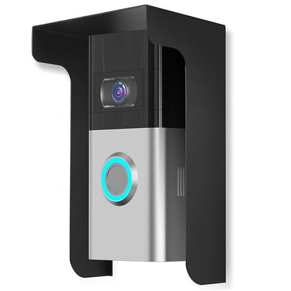 Metal Doorbell Cover Compatible with Doorbell,  Smart Garage Door Video Keypad Protector, Weatherproof Access Control Keypad Cover,