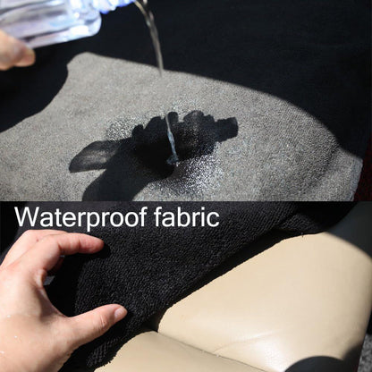 Back Seat Cover for Car Trucks Van SUV,Waterproof Rear Bench Towel Seat Covers for Dogs and Kids,Automotive Backseat Protector (Black)