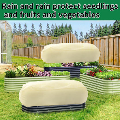 Plant Covers Freeze Protection, Winter Frost Blanket for Flower Pot Plants, Reusable Outdoor Plant Covers Freeze Protection, with Drawstring2 pcs(80x60x40cm)