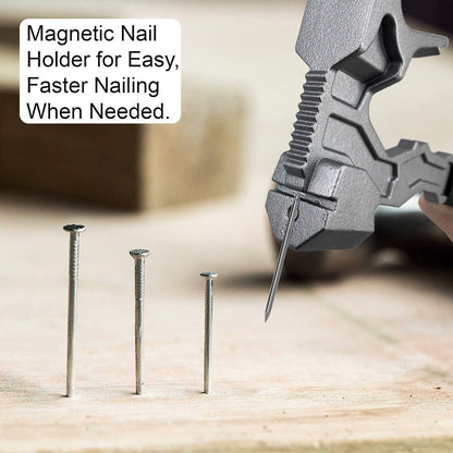 15 Inch Multi-Function Demolition Tool, Hammer, Nail Puller, Multi-Use, Heavy Duty Construction, DIY Hand Tools -