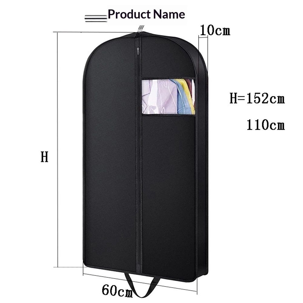 Travel Garment Bag with Zipper Pocket, Suit Bag for Suits, Dresses, Coats  Men Suit Cover With Handles for Clothes, Coats, Jackets, Shirts（3 Packs）