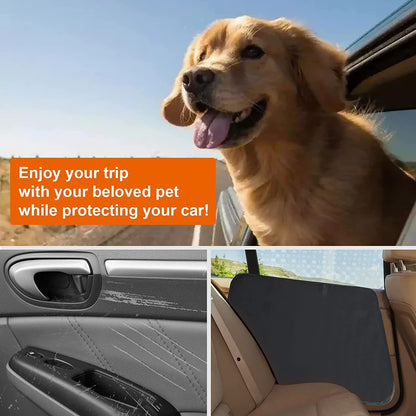 2 PCS Car Door Protector for Dogs,Waterproof, Anti-Scratch,Vehicle Door Protectors for Cars, Trucks, SUVs（No mesh bag）