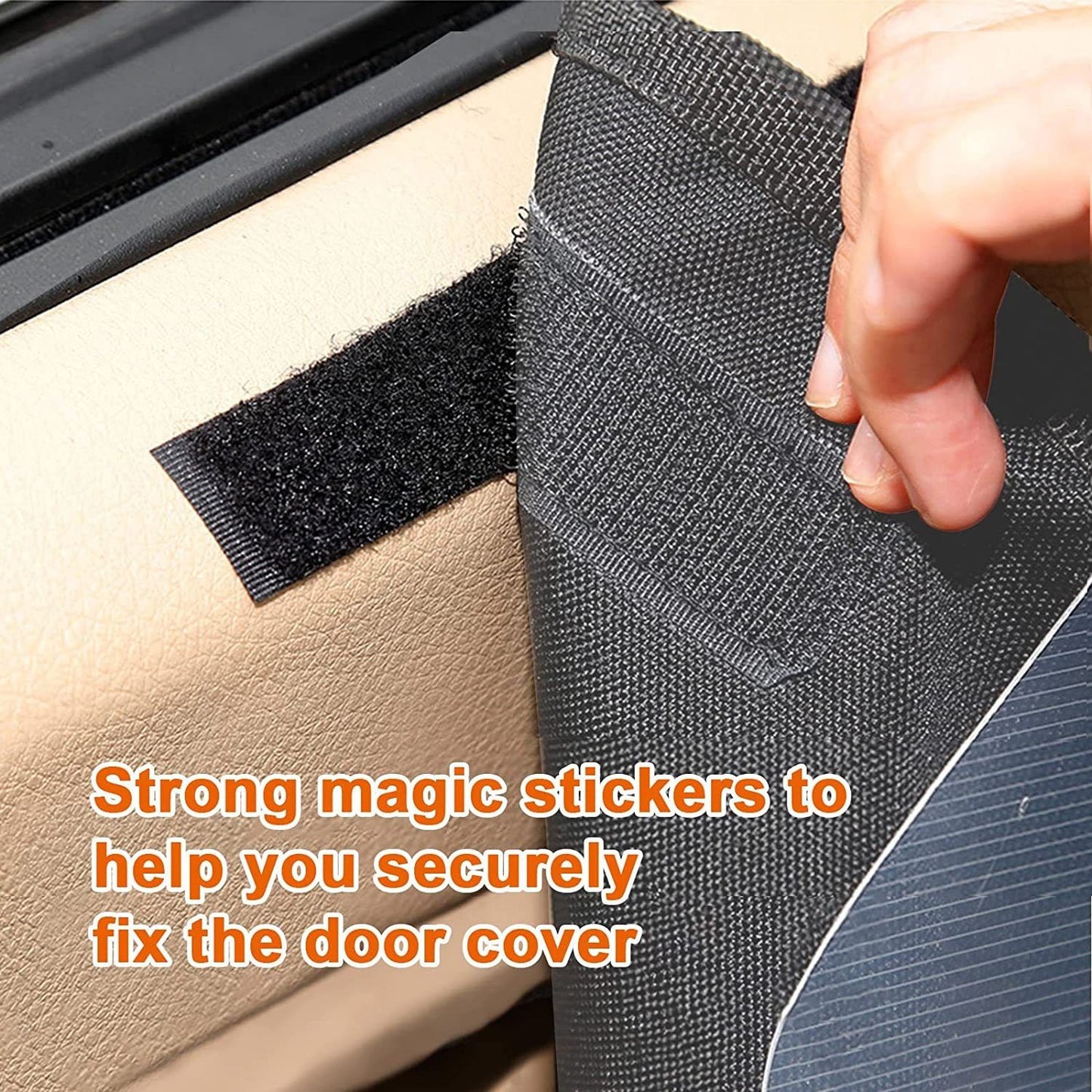 2 PCS Car Door Protector for Dogs,Waterproof, Anti-Scratch,Vehicle Door Protectors for Cars, Trucks, SUVs（No mesh bag）