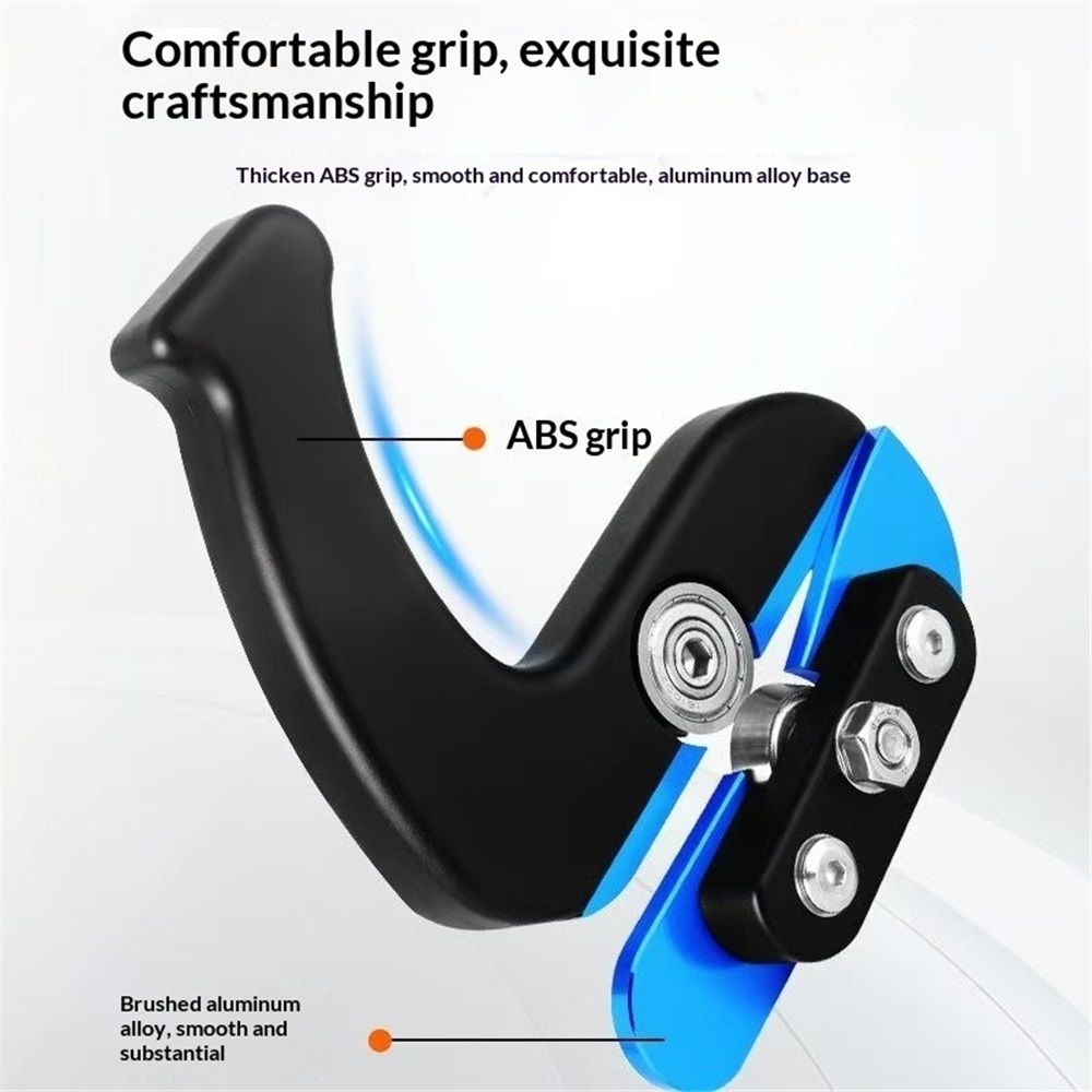 Edge Banding Cutter - Dual Offset Bearings for Precision Trim, Excess Material Cutter for Box/Melamine/Vinyl Laminate