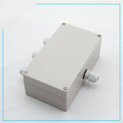 2 pack 1 in to 3 Out Electrical Junction Box w Terminal Connector Gland 158 x 90 x 60mm Waterproof Plastic Grey Dustproof Electric Project Enclosure