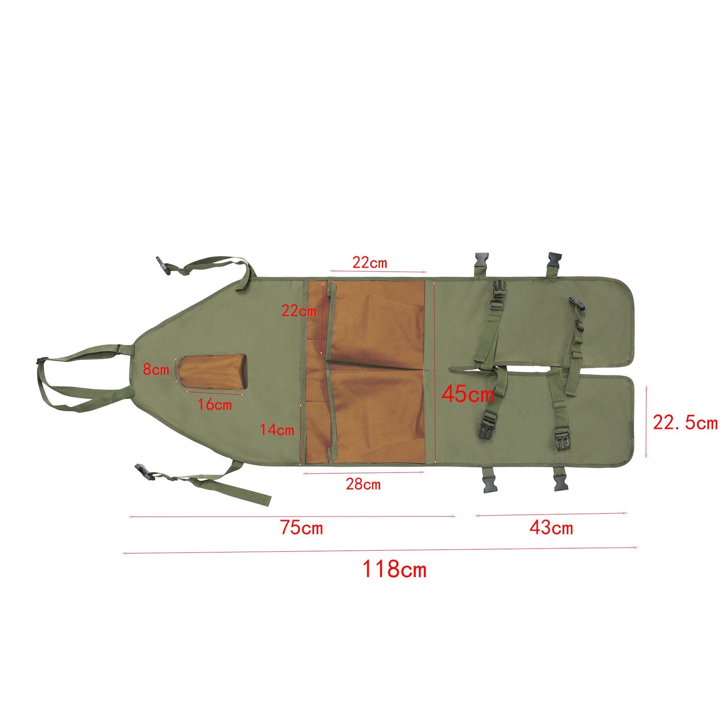 Gardening Apron Adjustable Legs Waterproof Apron mens Tool gardening aprons,for Gardening Woodworking Pottery BBQ Cafe Kitchen Painting Carpenter Work