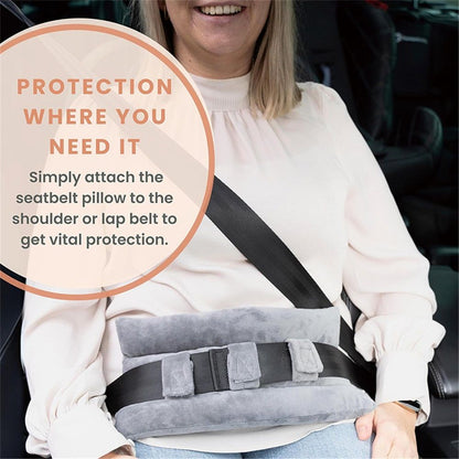 Seat Belt Pillow Post Surgery- Seatbelt Pillows for Post-Surgery, Chemo Port Pillow for Seat Belt, Port Pillows for Chemo Patients Seatbelt, Seatbelt Cushion for Heart Surgery Recovery Gifts