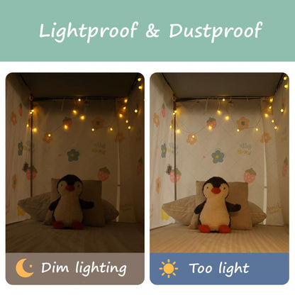 Students Dorm Bunk Bed Curtain Home Privacy Bed Shading Curtain Net Bed Cloth Dustproof Blackout Bed Canopy Bedding Curtain Students Dormitory Tent Lightproof Cloth Bedding Canopy Spread Curtain