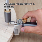 Marking Gauge, 2‑in‑1 Woodworking Scribe Scriber Multi‑Function Line Maker Measuring Tools Sliding Mark Scraper