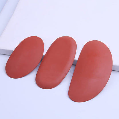 2 set Pottery Clay Ribs Soft Rubber Pottery Rib Crafting Tools Clay Sculpture Tools- 3 different sizes（A total of 6 products）