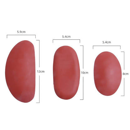 2 set Pottery Clay Ribs Soft Rubber Pottery Rib Crafting Tools Clay Sculpture Tools- 3 different sizes（A total of 6 products）