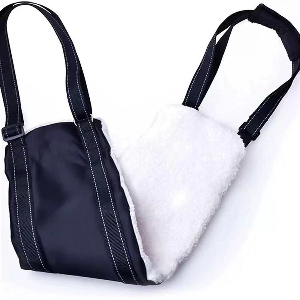 Portable Dog Sling for Back Legs, Hip Support Harness to Help Lift Rear for Canine Aid Old Cruciate Ligament Rehabilitation（L）