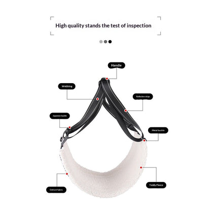 Portable Dog Sling for Back Legs, Hip Support Harness to Help Lift Rear for Canine Aid Old Cruciate Ligament Rehabilitation（L）