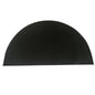 Fireproof Fireplace Hearth Mat Oil-Proof Waterproof BBQ Protector for Decks and Patios, Hearth Rug Protects Floors from Sparks Embers, Black