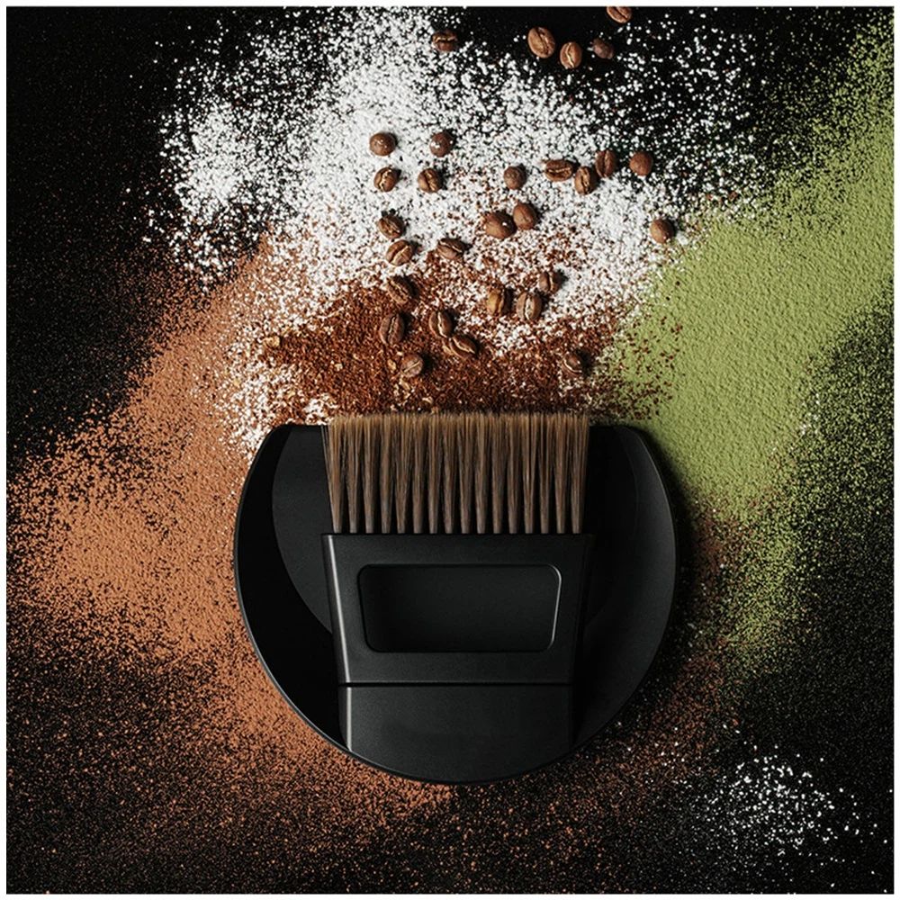 Small Coffee Brush, Hand Broom and Dustpan Set, Magnetic Small Brush and Dustpan Set Soft Bristles, Dust Pan Brush for Home Kitchen Coffee Counter Office