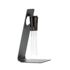 Magnetic Coffee Stirrer 0.4mm 7 Installed Pins + 0.25mm for Espresso Distribution Tool with Metal Stand for Barista Espresso (Black)