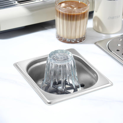 Automatic Glass Cup Washer , 304 Stainless Steel Coffee Milk Tea Cup Cleaner, for Home Kitchen Hotel Bar Restaurant