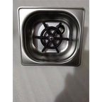 Automatic Glass Cup Washer , 304 Stainless Steel Coffee Milk Tea Cup Cleaner, for Home Kitchen Hotel Bar Restaurant