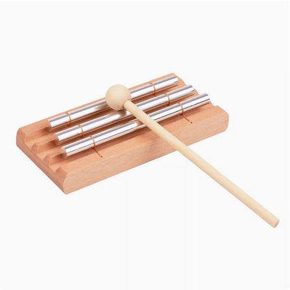 Three Tone Chime For Mindfulness Meditation, Relaxation, Stress & Anxiety Relief, Chakra Healing, Yoga, Teachers' Classroom Chime