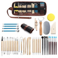 Clay Tools 40PCS Pottery Tools Clay Sculpting Tools Polymer Clay Tools Kit Ceramic Tools for DIY Handcraft Modeling Clay Carving Tools Set