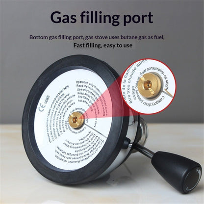 Butane Mini Burner for Tabletop Coffee Siphon Syphon Ceramic Windproof Torch Head Portable Cooking Stove Espresso Maker