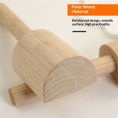 2X Wooden Clay Paddles Pottery Tool for Handmade Kitchen Clay Pottery Ceramic Wooden Pottery Tools for Creating Pottery Mug